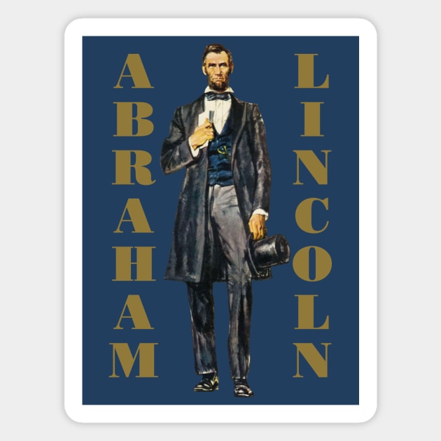 Abraham Lincoln Magnet by PLAYDIGITAL2020